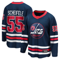 STECN W.Jets #55 Mark Scheifele Navy Breakaway Jerseys