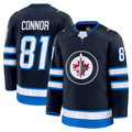 STECN W.Jets #81 Kyle Connor Navy Home Premium Jerseys