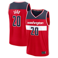 STECN W.Wizards #20 Alex Sarr Red Fast Break Replica Jerseys - Icon Edition