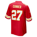 STECN KC.Chiefs #27 Chamarri Conner Red Game Jersey