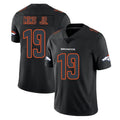 D.Broncos #19 Marvin Mims Jr. Player Black Impact Limited Game STECN Stitched Jerseys