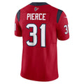 STECN H.Texans #31 Dameon Pierce Red Vapor F.U.S.E. Limited Jersey