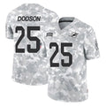 M.Dolphins #25 Tyrel Dodson Player Arctic Camo Salute To Service Limited Game STECN Stitched Jerseys