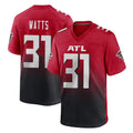 A.Falcons #31 Xavier Watts Player Red Home Game STECN Stitched Jerseys