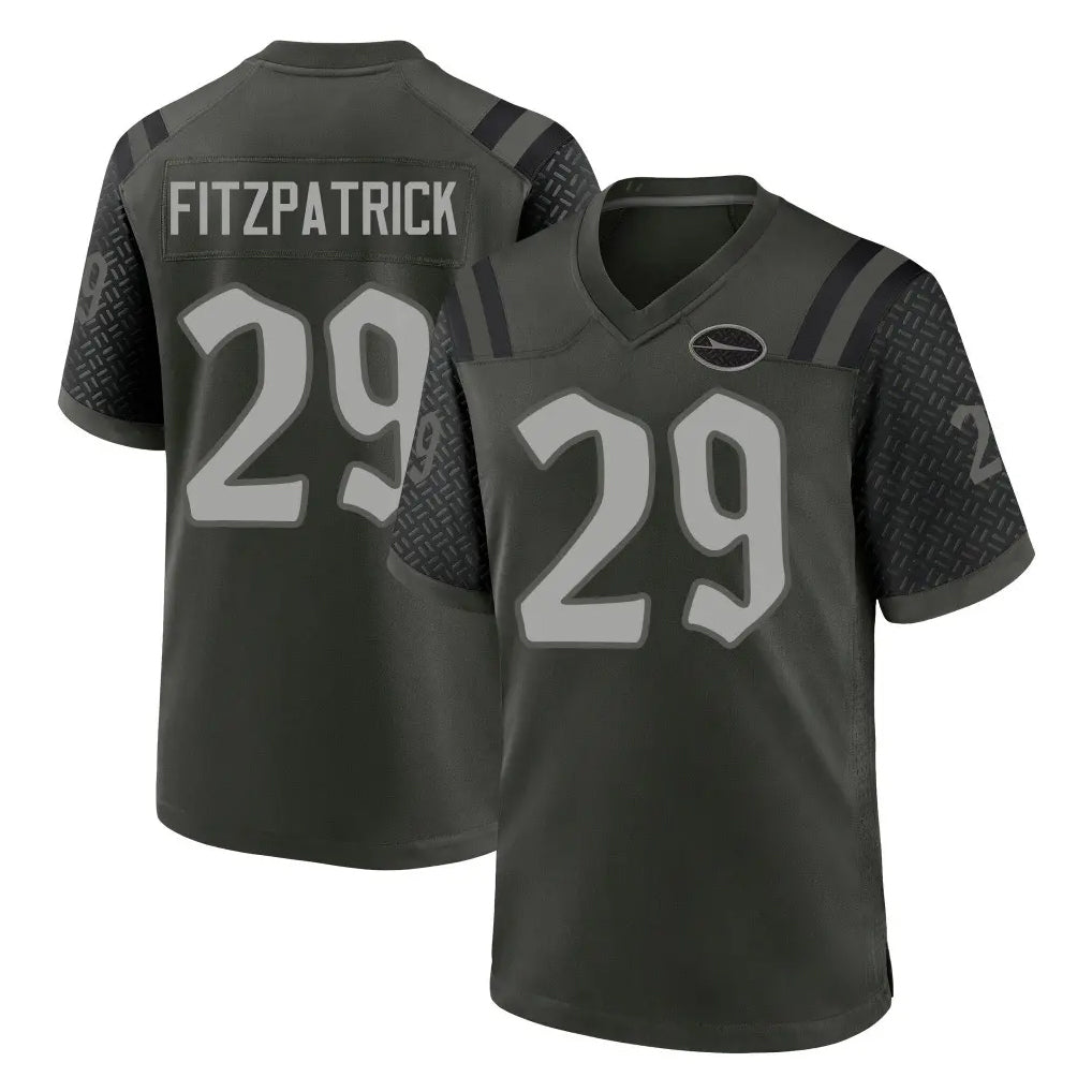 NY.Jets #29 Minkah Fitzpatrick Player Green 2025 Rivalries Collection Home Game STECN Stitched Jerseys