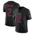 H.Texans #2 Calen Bullock Player Black Impact Limited Game STECN Stitched Jerseys