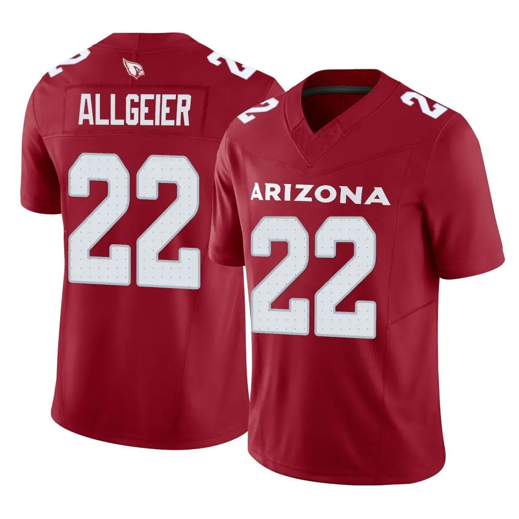 A.Cardinals #22 Tyler Allgeier Player Cardinal Vapor F.U.S.E. Limited Home Game STECN Stitched Jerseys