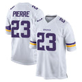 M.Vikings #23 James Pierre Player White Home Game STECN Stitched Jerseys