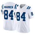 IN.Colts #84 Tyler Warren Player White Limited Vapor F.U.S.E. Home Game STECN Stitched Jerseys