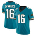 J.Jaguars #16 Trevor Lawrence Player Teal Prowler Throwback Vapor F.U.S.E. Limited Home Game STECN Stitched Jerseys