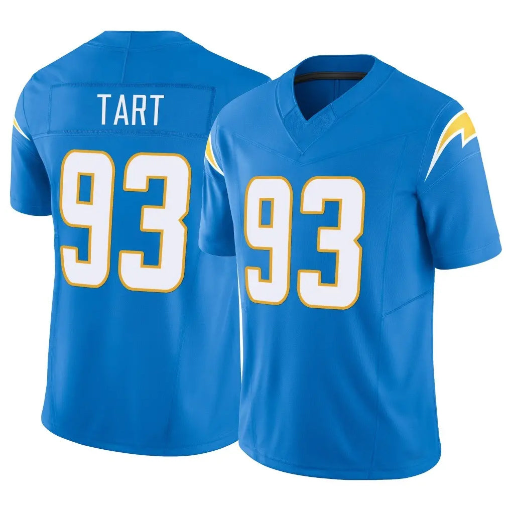 LA.Chargers #93 Teair Tart Player Blue Limited Vapor F.U.S.E. Home Game STECN Stitched Jerseys