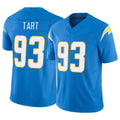 LA.Chargers #93 Teair Tart Player Blue Limited Vapor F.U.S.E. Home Game STECN Stitched Jerseys