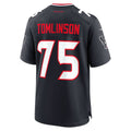 STECN H.Texans #75 Laken Tomlinson Navy Team Game Jersey