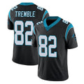 C.Panthers #82 Tommy Tremble Player Black Vapor Untouchable Limited Game STECN Stitched Jerseys