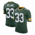 GB.Packers #33 Evan Williams Player Green Limited Classic Home Game STECN Stitched Jerseys