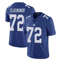 NY.Giants #72 Jermaine Eluemunor Player Royal Limited Vapor Untouchable Home Game STECN Stitched Jerseys