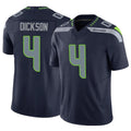 S.Seahawks #4 Michael Dickson Player Navy Limited Vapor F.U.S.E. Home Game STECN Stitched Jerseys