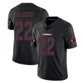 A.Cardinals #22 Tyler Allgeier Player Black Impact Limited Home Game STECN Stitched Jerseys