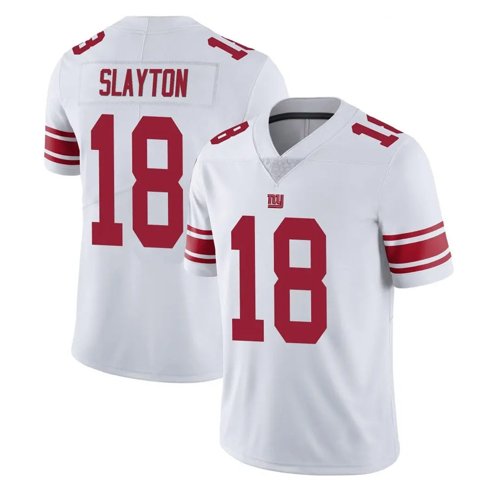 NY.Giants #18 Darius Slayton Player White Limited Vapor Untouchable Home Game STECN Stitched Jerseys