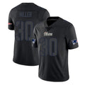 NE.Patriots #30 Jam Miller Player Black Impact LImited Home Game STECN Stitched Jerseys