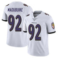 B.Ravens #92 Nnamdi Madubuike Player White Vapor F.U.S.E. Limited STECN Stitched Jerseys