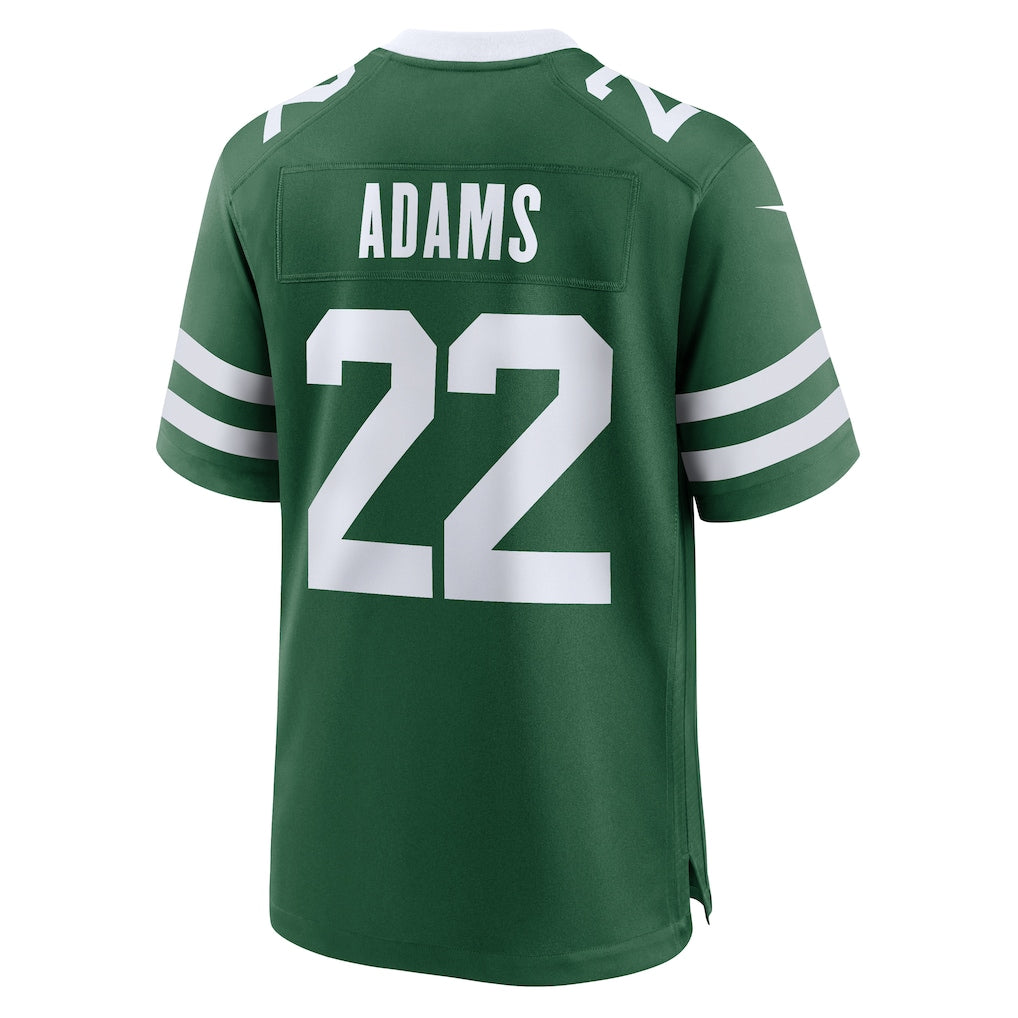 STECN NY.Jets #22 Tony Adams Legacy Green Team Game Jersey
