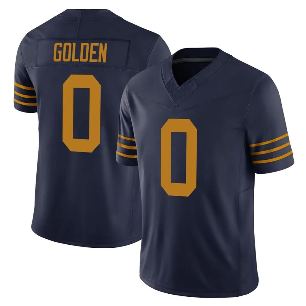 GB.Packers #0 Matthew Golden Player Navy The 1923 Classic Vapor F.U.S.E. Home Game STECN Stitched Jerseys