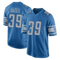 D.Lions #39 Jake Bates Player Blue Home Game STECN Stitched Jerseys