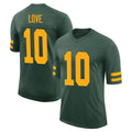 GB.Packers #10 Jordan Love Player Green Alternate Vapor Home Game STECN Stitched Jerseys