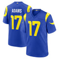 LA.Rams #17 Davante Adams Player Royal Limited Home Game STECN Stitched Jerseys