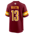 STECN W.Commanders #13 Tay Martin Burgundy Team Game Jersey