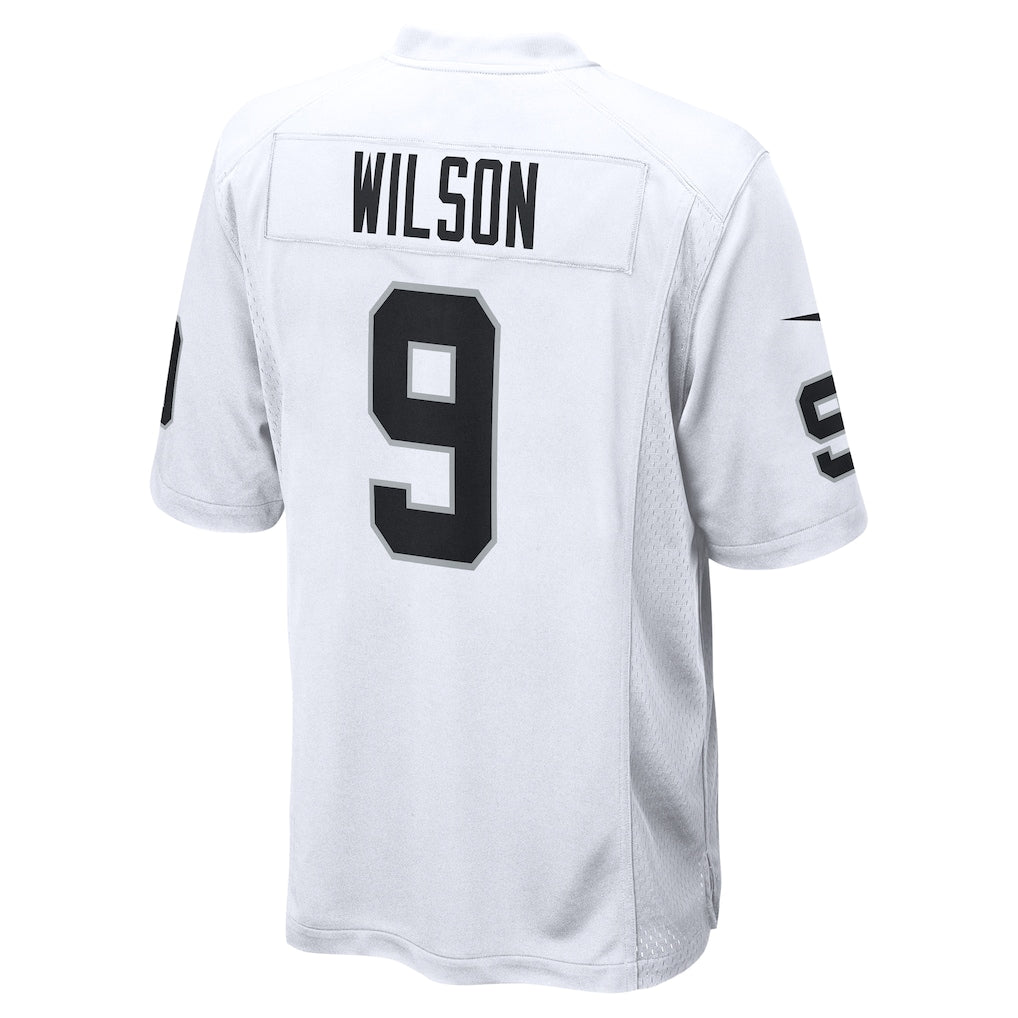 STECN LV.Raiders #9 Tyree Wilson White Game Jersey