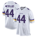 M.Vikings #44 Josh Metellus Player White Home Game STECN Stitched Jerseys