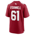 STECN A.Cardinals #61 Carter O'Donnell Cardinal Team Game Jersey