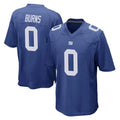 NY.Giants #0 Brian Burns Player Royal Home Game STECN Stitched Jerseys