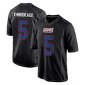 NY.Giants #5 Kayvon Thibodeaux Player Carbon Fashion Limited Home Game STECN Stitched Jerseys