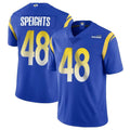 LA.Rams #48 Omar Speights Player Royal Limited Vapor Untouchable Home Game STECN Stitched Jerseys