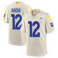 LA.Rams #12 Puka Nacua Player Bone Home Game STECN Stitched Jerseys