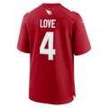STECN A.Cardinals #4 Jeremiyah Love Red Game Player Stitched Jersey