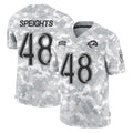 LA.Rams #48 Omar Speights Player Arctic Camo Salute To Service Limited Game STECN Stitched Jerseys