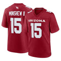 A.Cardinals #15 Gardner Minshew II Player Cardinal Limited Home Game STECN Stitched Jerseys