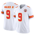 KC.Chiefs #9 Kenneth Walker III Player White Limited Vapor F.U.S.E. Home Game STECN Stitched Jerseys