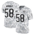 C.Bears #58 Darnell Wright Player Arctic Camo Salute to Service Limited STECN Stitched Jerseys
