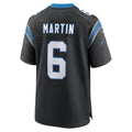 STECN C.Panthers #6 Sam Martin Black Team Game Jersey