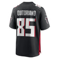 STECN A.Falcons #85 Teagan Quitoriano Black Team Game Jersey