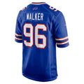 STECN B.Bills #96 Deone Walker Royal Team Game Jersey