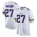 M.Vikings #27 Jordan Mason Player White Home Game STECN Stitched Jerseys