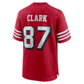 STECN SF.49ers #87 Dwight Clark Scarlet Retired Player Alternate Game Jersey
