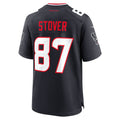 STECN H.Texans #87 Cade Stover Navy Game Jersey