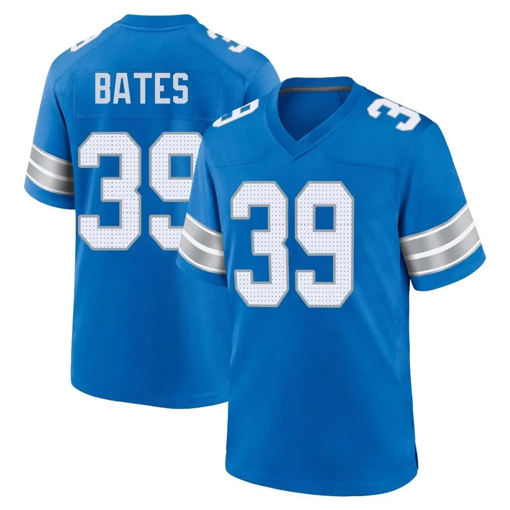 D.Lions #39 Jake Bates Player Blue Alternate Home Game STECN Stitched Jerseys